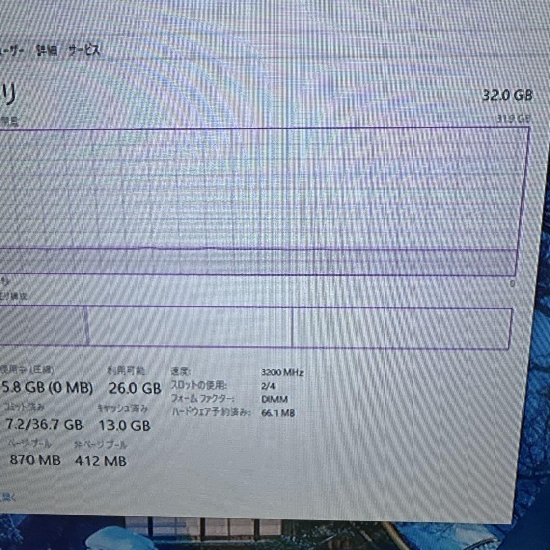 AMD Ryzen7 3800X メモリ32GB Radeon RX5700XT