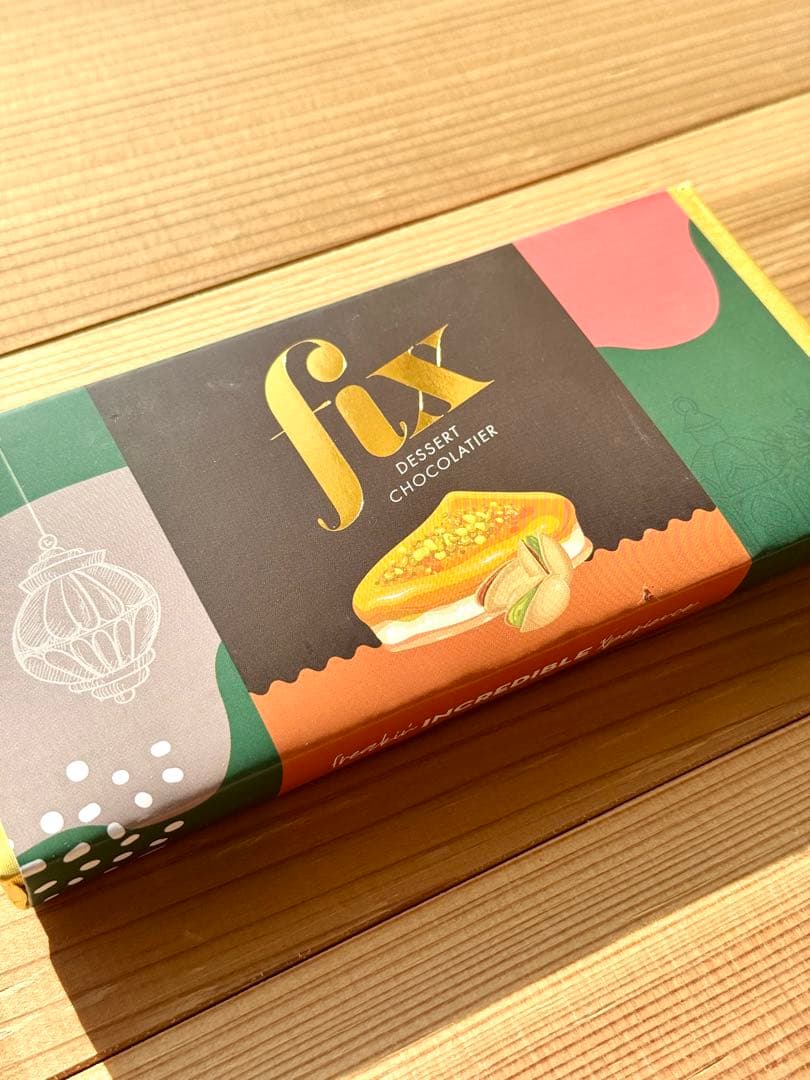 【お得な2枚セット】本物のドバイチョコレートFix社のオリジナルとダークチョコ! 【お得な2枚セット】本物のドバイチョコレートFix社のオリジナルとダークチョコ!