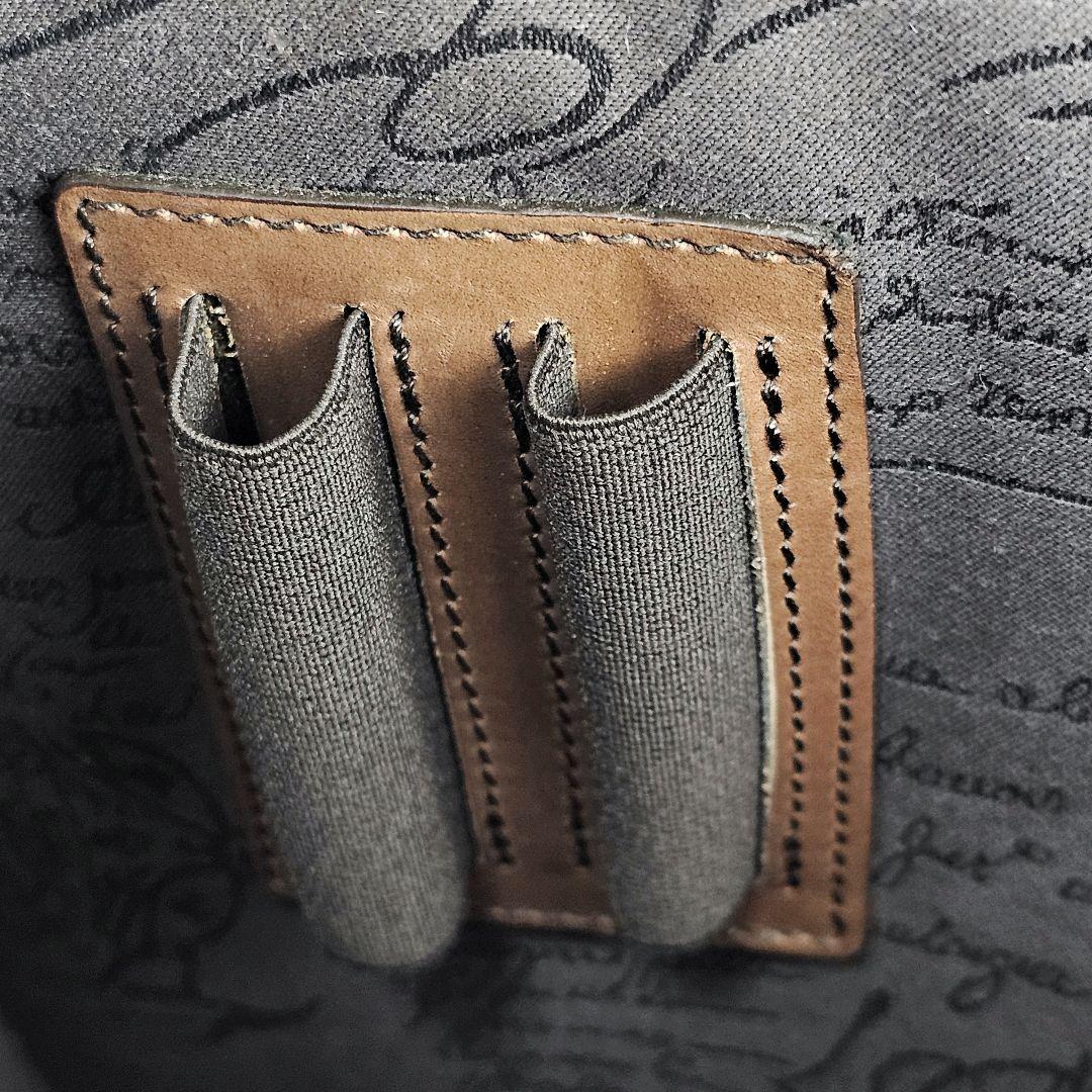 美品 ベルルッティ Berluti カリグラフィ パティーヌ ビジネスバッグ