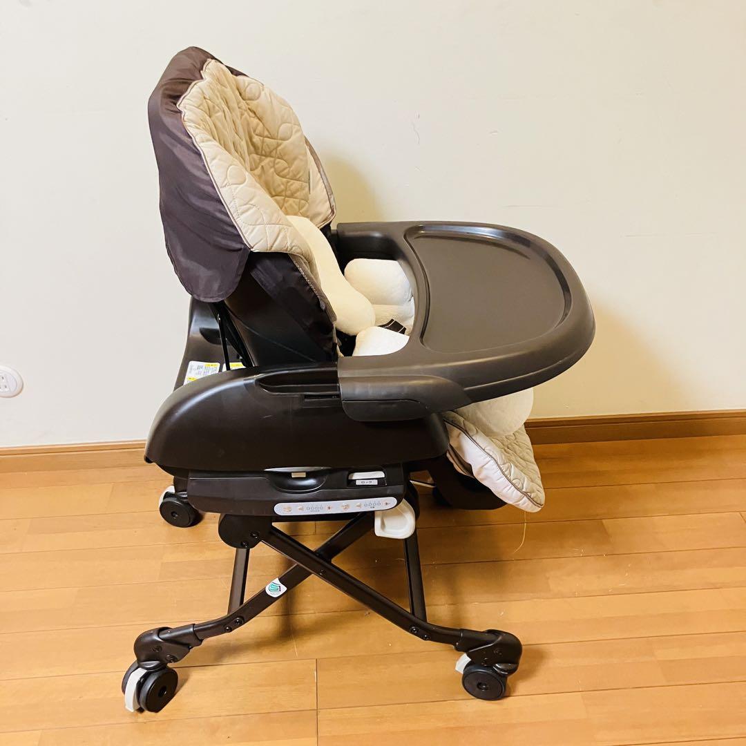 【美品】 コンビ ネムリラ オートスウィング ダッコプラスエッグショック