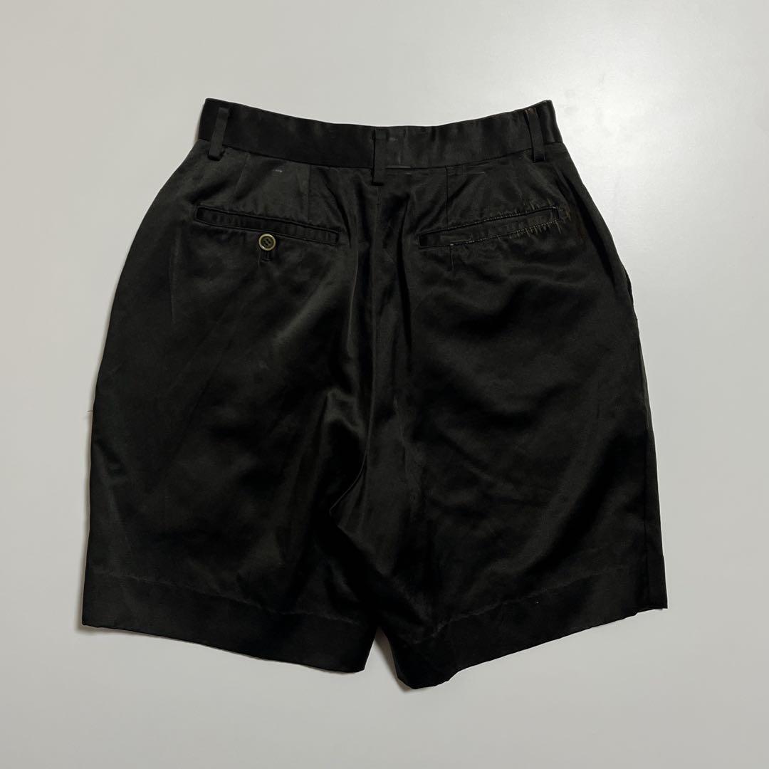 COMME des GARCONS ショートパンツ　ブラック Comme Des Garçons Homme Plus ジップディテール ショートパンツ
