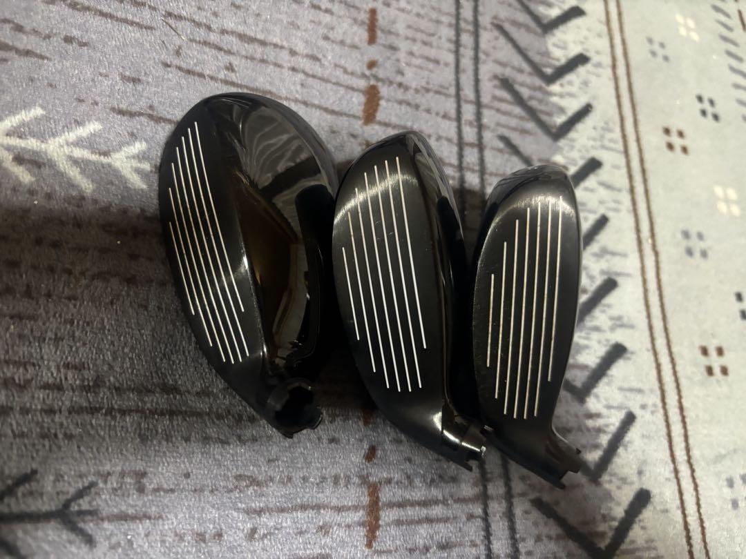 名器タイトリスト　913H 19 21 24 3セット　ヘッドのみユーティリティ