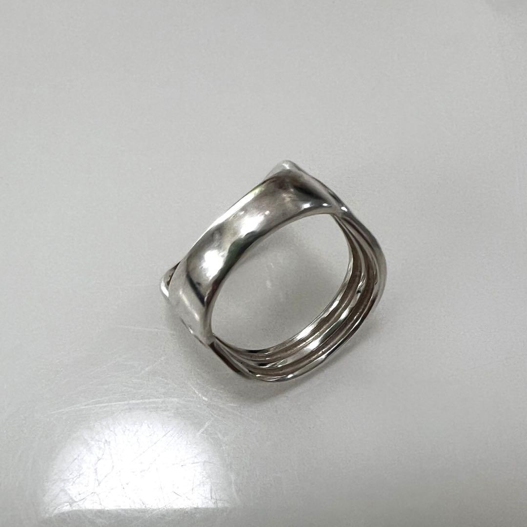 IRIS47 toric ring silver 13号