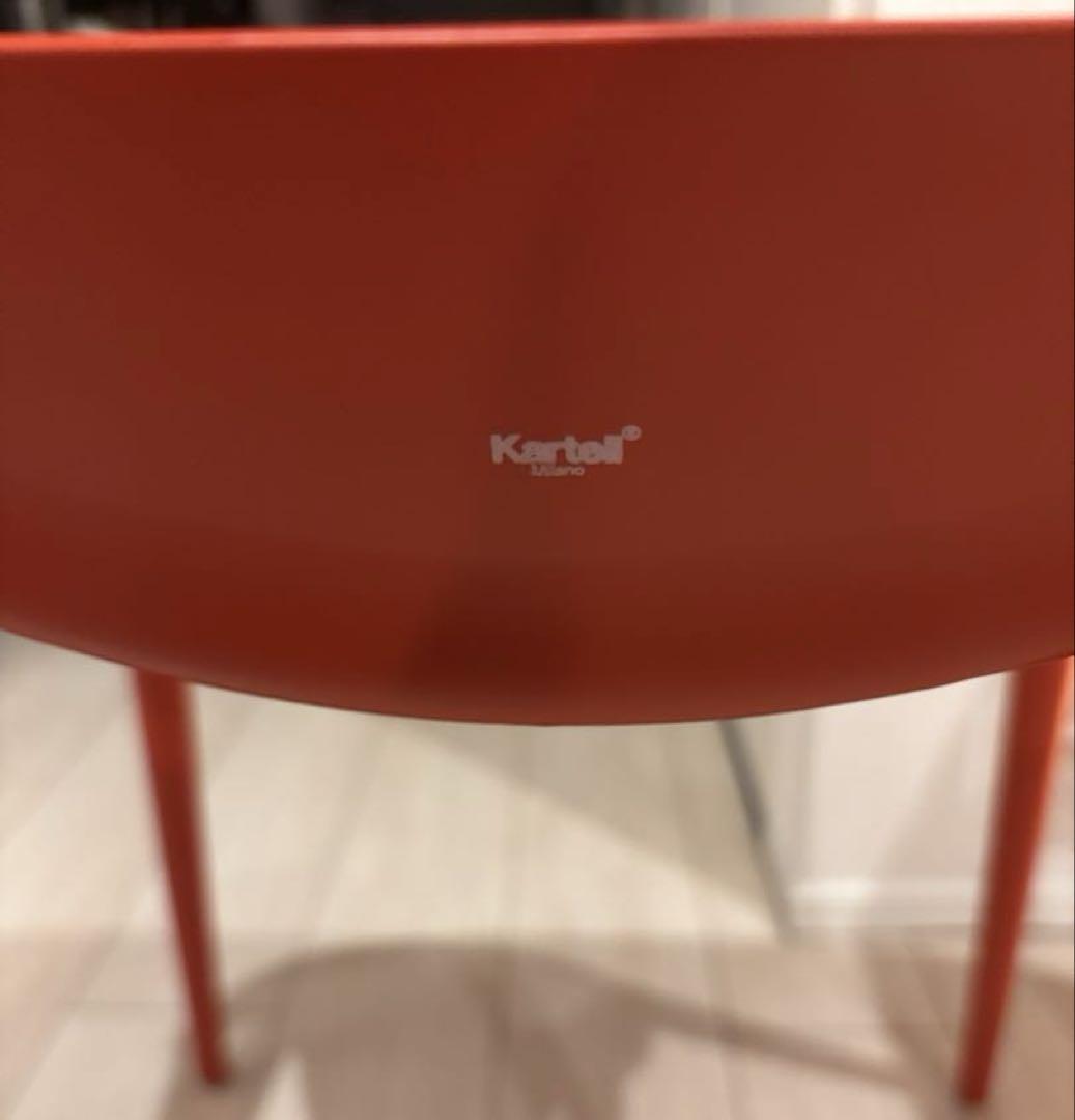 Kartell(カルテル) マスターズチェア　オレンジ