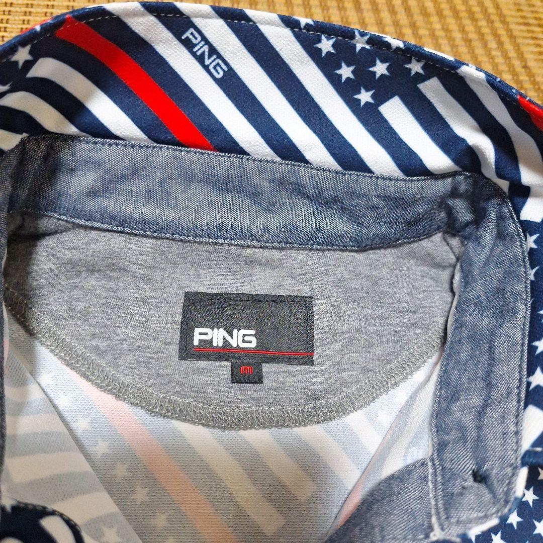 PING アメリカ国旗柄 ノースリーブポロシャツとプリーツ♥️スカートセット