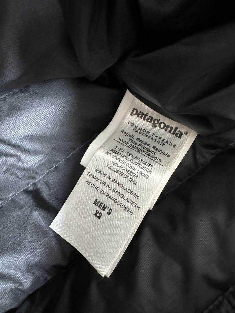 超美品！！patagonia ダウンジャケット XS 黒 - メルカリ