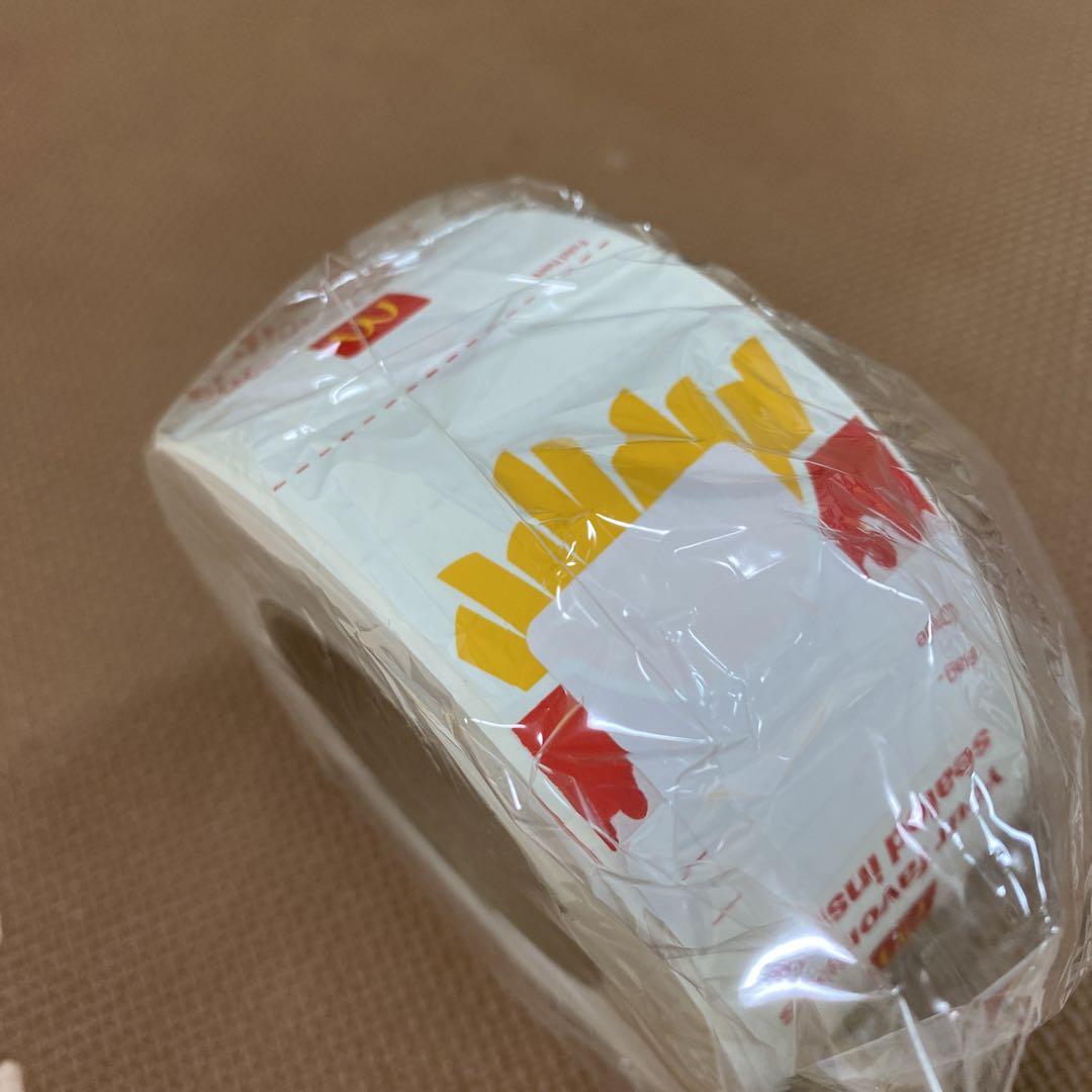 マクドナルド　ロールシール　アメキャラ　おすそ分けファイルにも