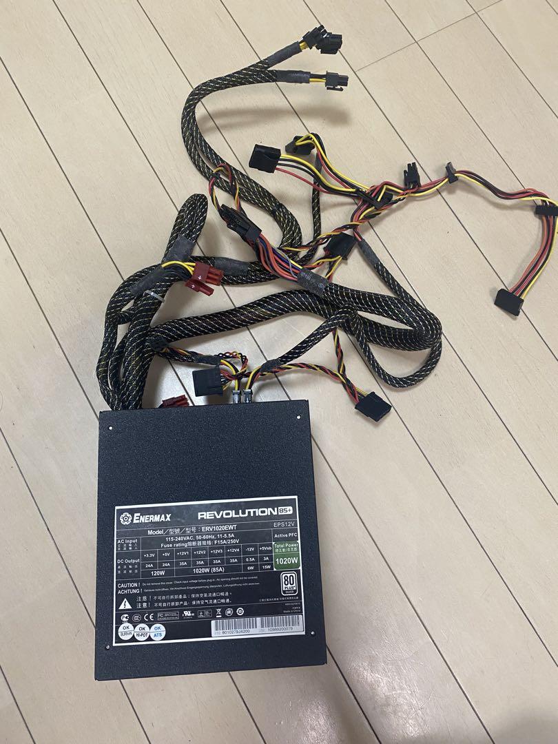 Revolution 85＋　　1020W 電源ユニット