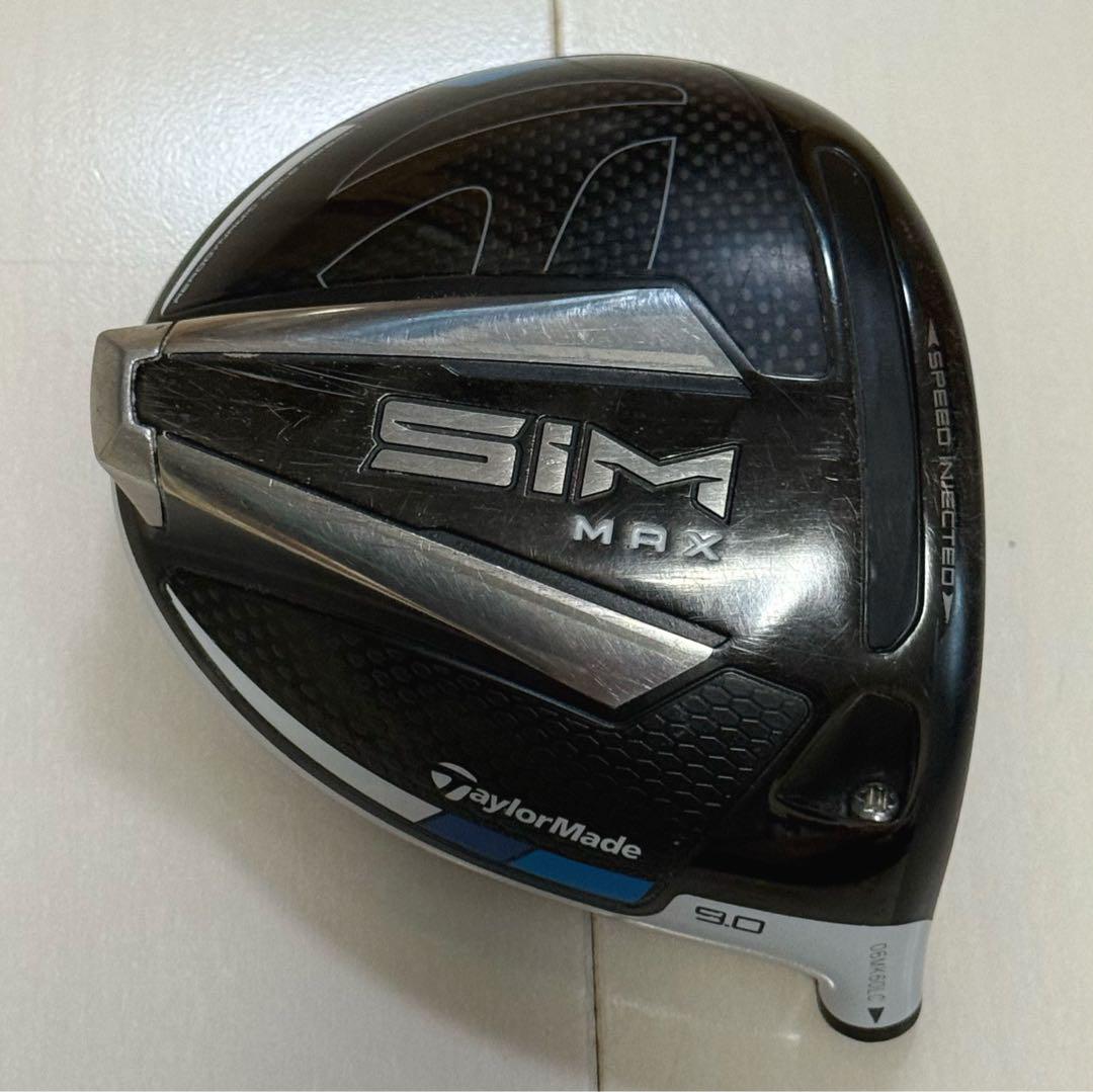 TaylorMade SIM MAX D ドライバー　９° ヘッドのみ TaylorMade SIM MAX ドライバー 9° テーラメイド ヘッド - メルカリ