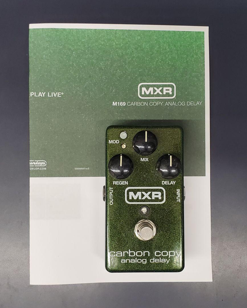 新品未開封　MXR アナログディレイ　carbon copy M169 MXR 【ディレイ】M169 Carbon Copy【現品画像】（新品）【楽器