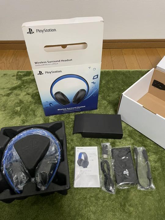 HOT爆買い プレステ4 ヘッドセット ワイヤレス 1Wlyc-m65512785704 純正 得価100%新品