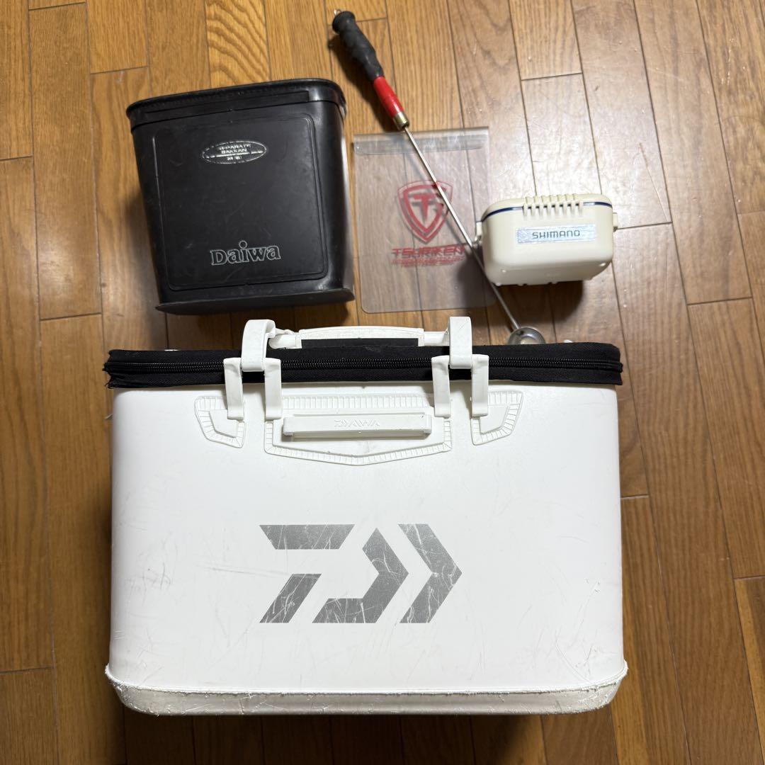 バッカン＋セパレートバッカン＋サーモベイト＋プレスボード＋シャク