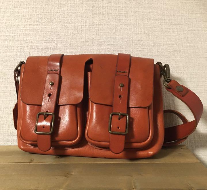 HERZ ショルダーバッグ ヒコーキのり 赤 レッド