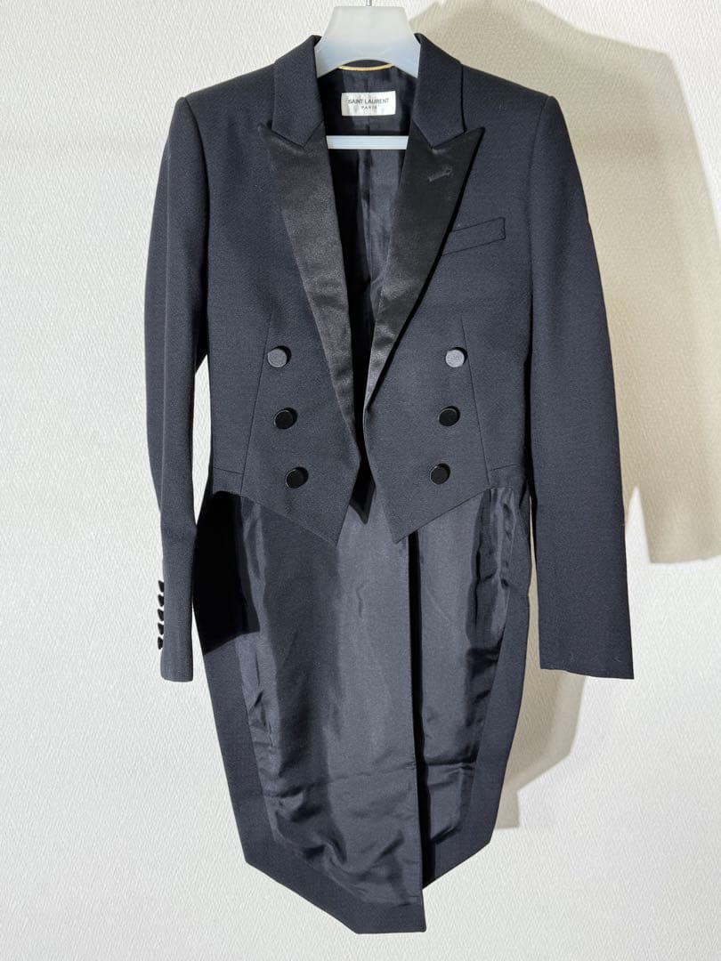 サンローランパリ 燕尾服 コート タキシード