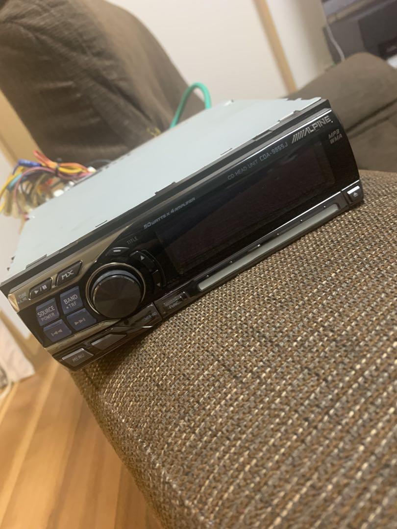カーオーディオ ALPINE CDA-9855J