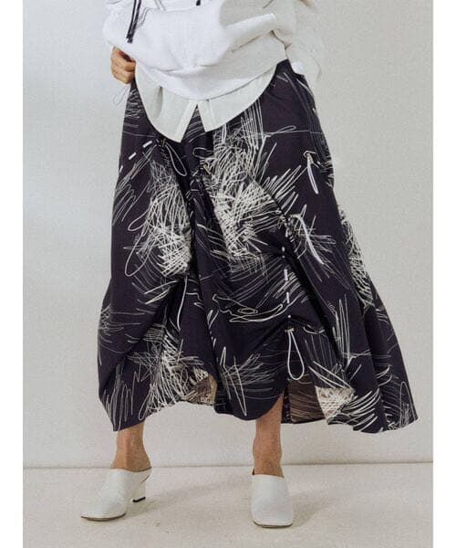 人気ショップ 【新品タグ付き】アンスリード ウェーブラインギャザー