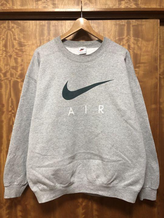 90s NIKE ナイキ ロゴプリントスウェット ビッグサイズ