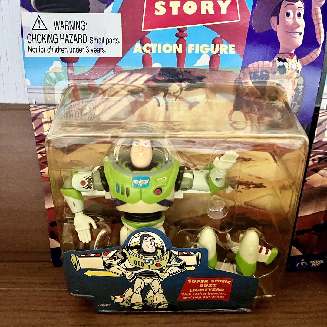 TOY STORY】アクションフィギュア ウッディ&バズ 2体セット
