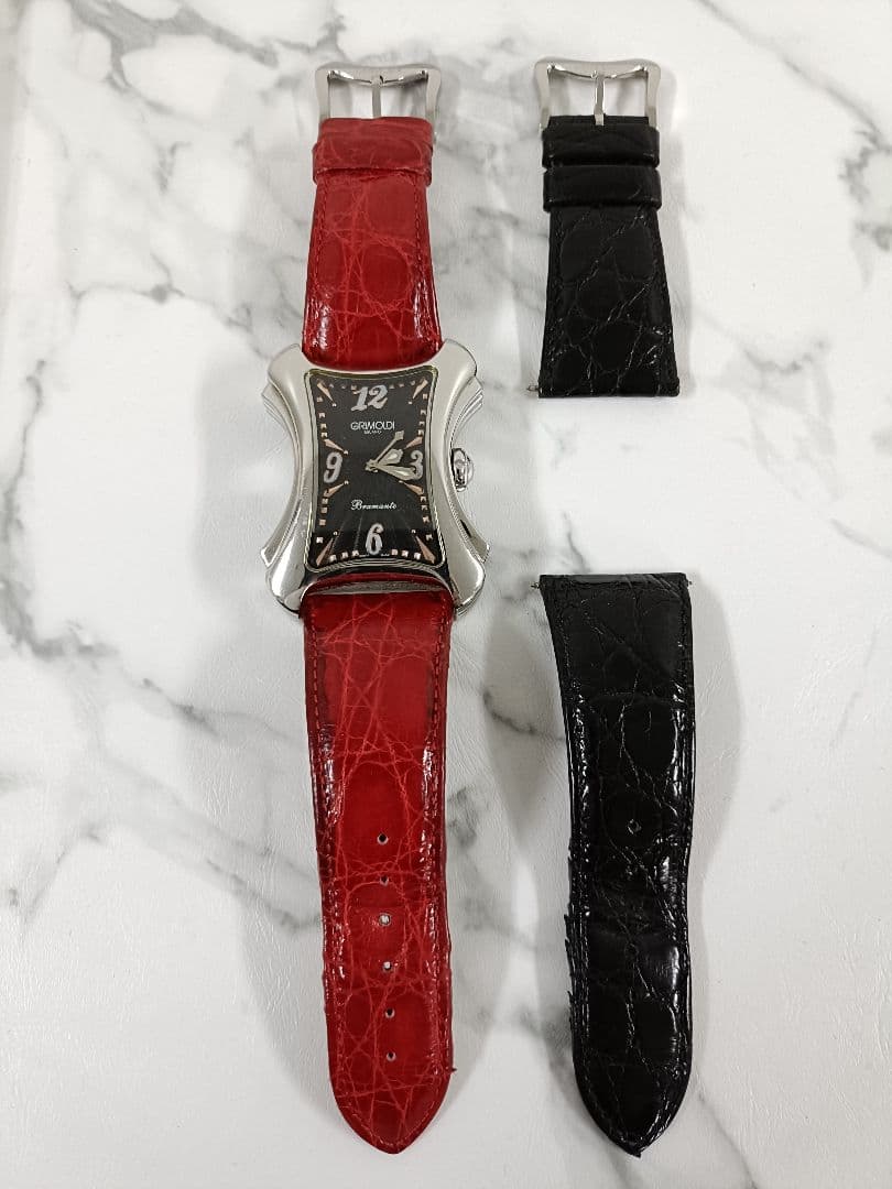 GRIMOLDI グリモルディ ブラマンテ 自動巻き メンズ腕時計 デカ厚 GRIMOLDI グリモルディ ブラマンテ 自動巻き メンズ腕時計 デカ厚