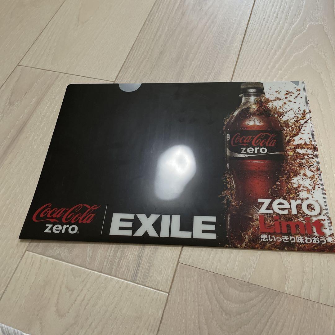 【333円】EXILE × meiji コラボ クリアファイル 333円】EXILE × meiji コラボ クリアファイル