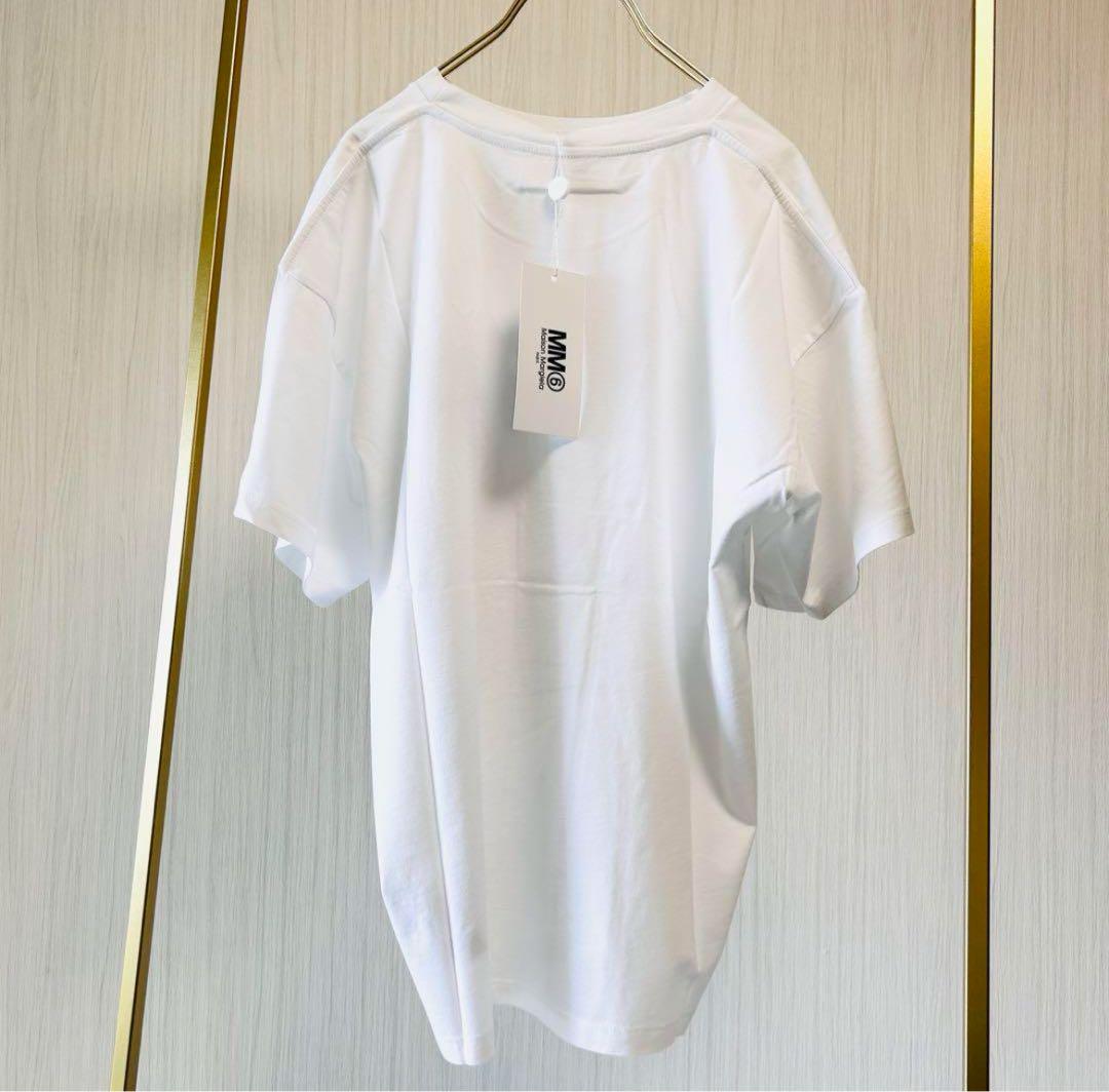 経典 MM6メゾンマルジェラ タグ付 未使用 新品 ロゴTシャツ トップス
