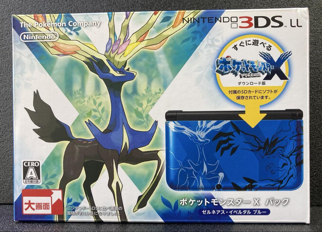 新品未使用 ニンテンドー3DS LLポケットモンスターX ゼルネアス