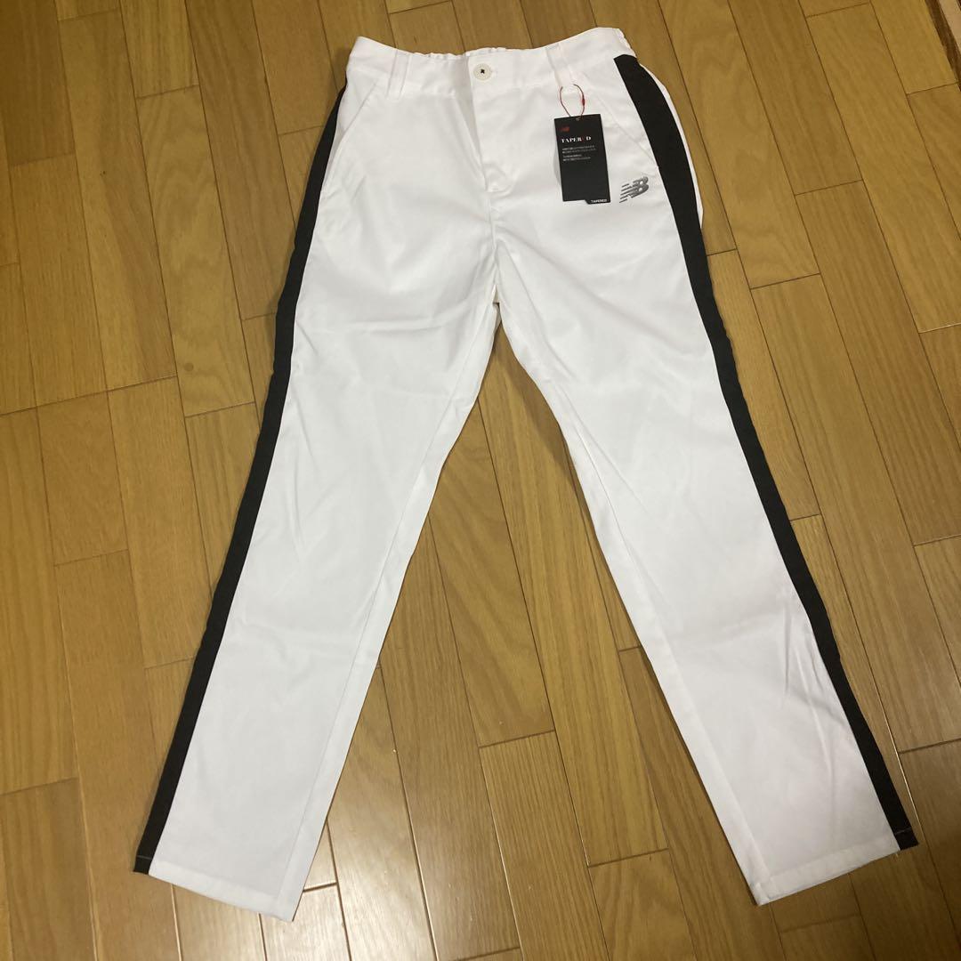 値下げしました未使用New Balance Golfテーパードパンツ ホワイト