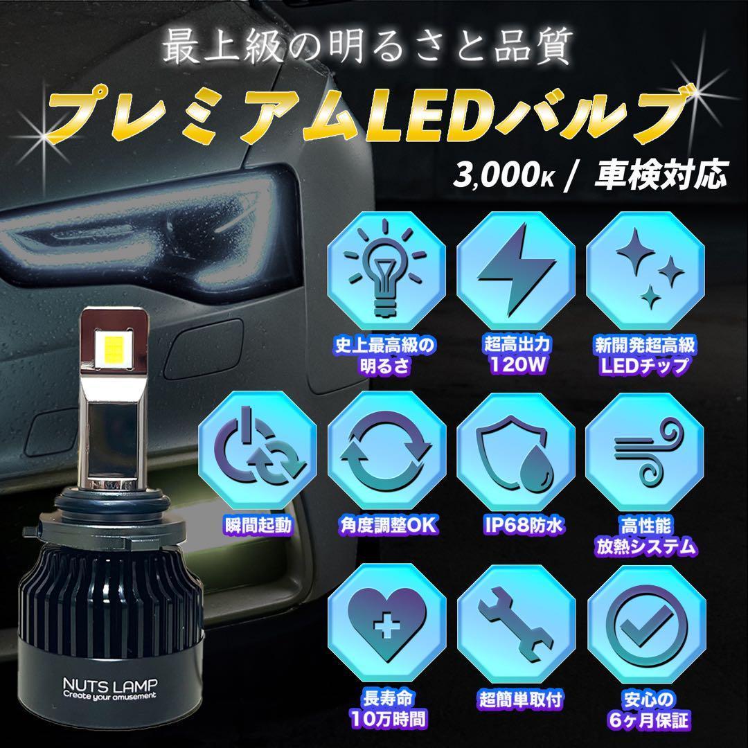 NUTSLAMP ハイエース フォグライト フォグランプ PSX26W LED
