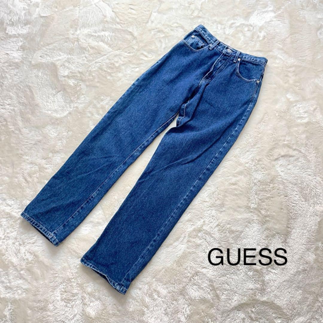 GUESS ボタンフライ デニム ジーンズパンツ 27 S M