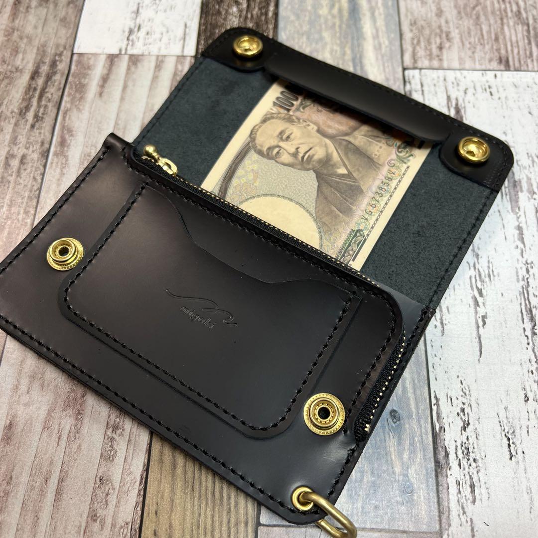 【特典付き！】トラッカーウォレット ミドル シルバー ハンドメイド 特典付き！】トラッカーウォレット ミドル シルバー ハンドメイド