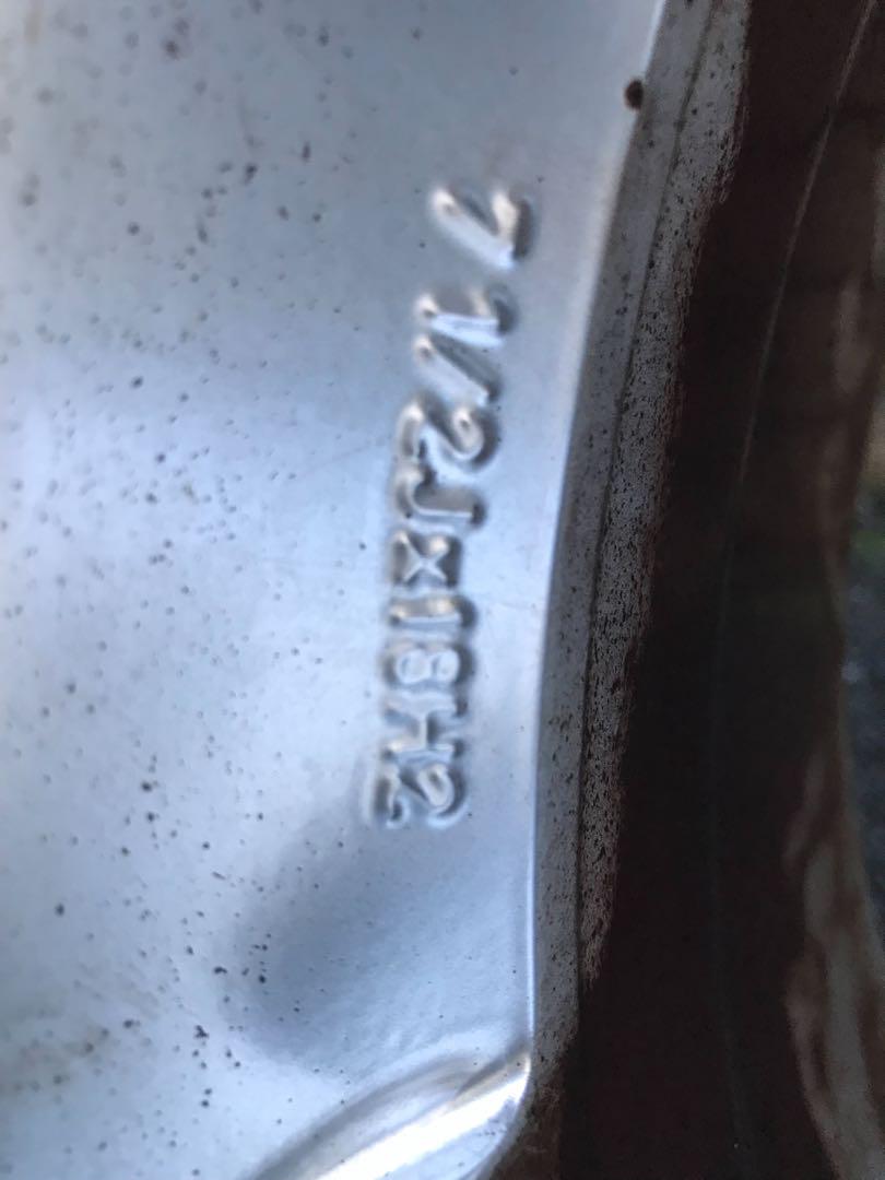 BBS 18インチ ホイール 4本セットの内2本①