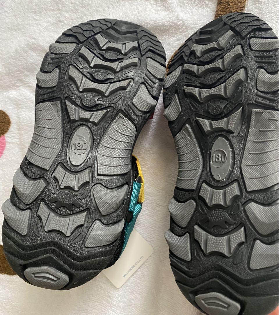 新品☆ダブルB スポーツサンダル　18cm