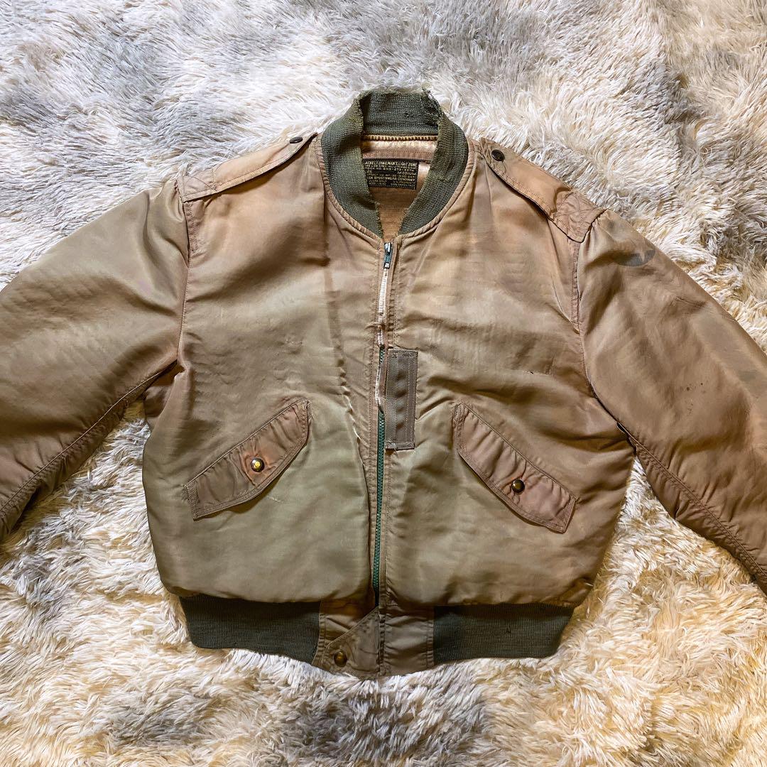 激レア 米軍実物 50's 初期型 L-2Bフライトジャケット MEDIUM