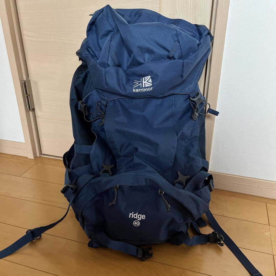 karrimor ridge 40L ネイビーリュック - メルカリ