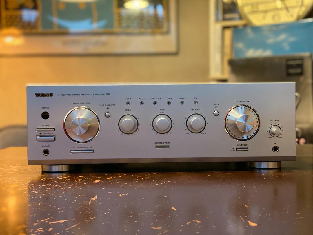 誠実 TEAC ステレオプリメインアンプ シルバー A-R630MKII-S アンプ