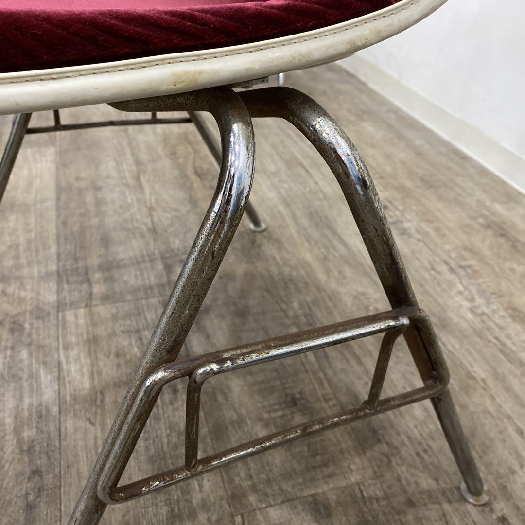 【数量限定】 HermanMiller ハーマンミラー Eames イームズワインレッド デスクチェア