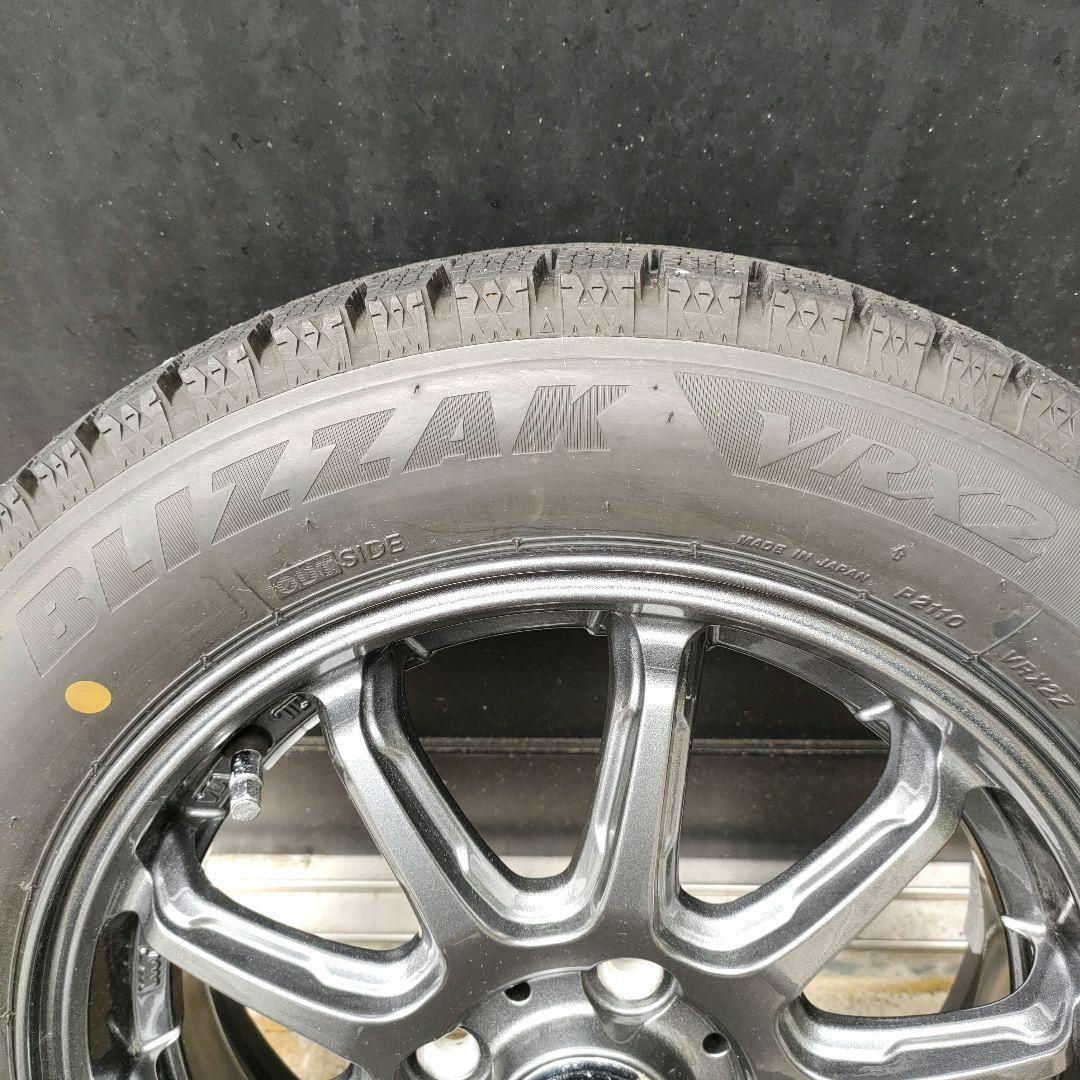 スタッドレスタイヤホイールセットワゴンＲなど 155/65R14