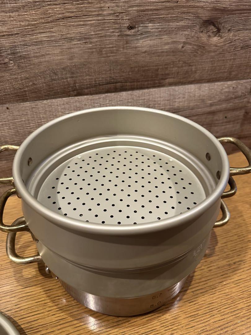蒸籠セット 18cm 業務用 中尾アルミ セイロ 蒸籠 下鍋付