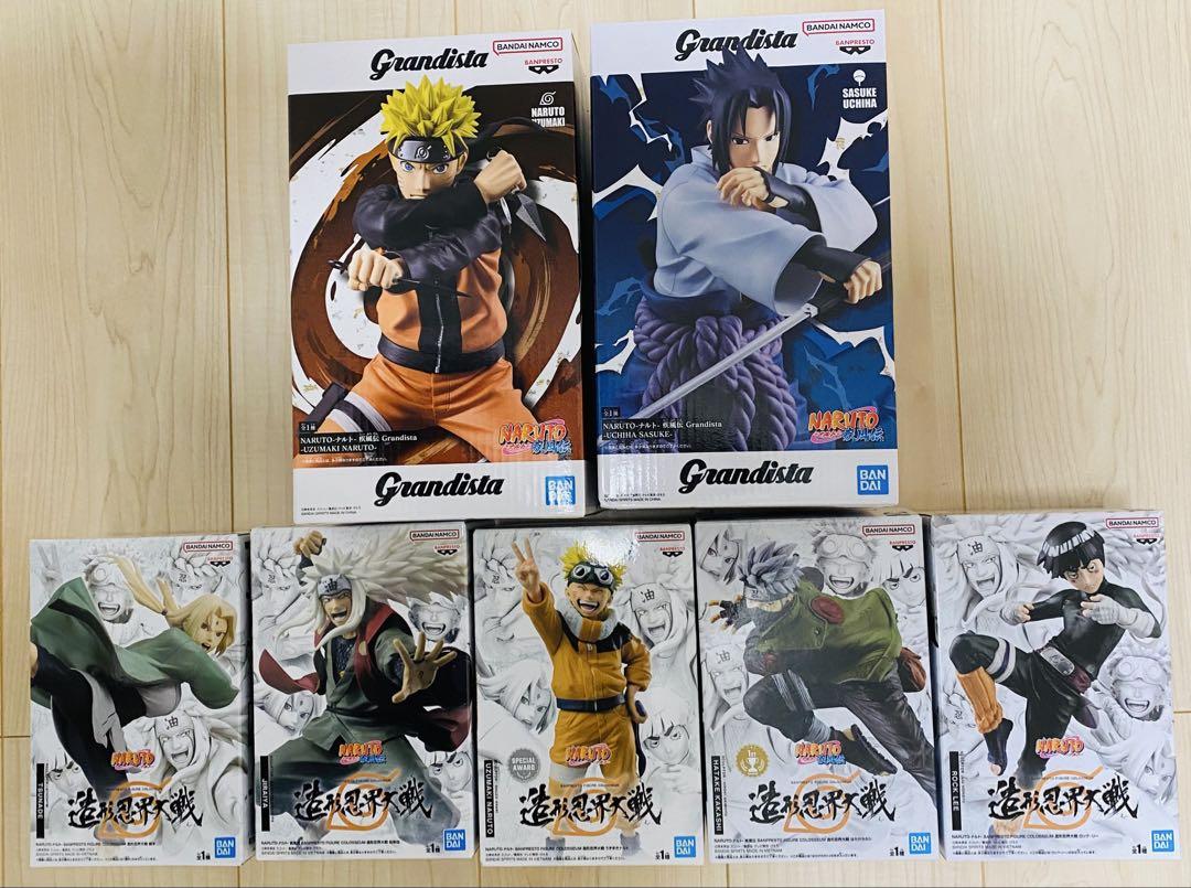 NARUTO ナルト　プライズ　フィギュア　セット 9,537円