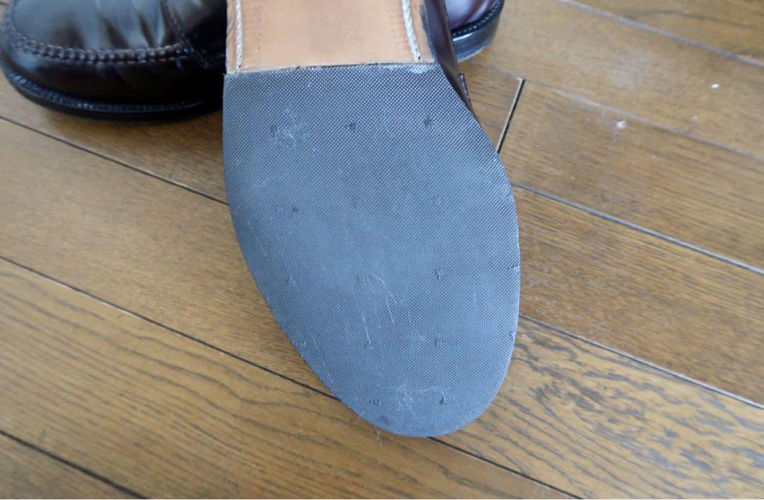 ALDEN986コードバン ローファー USA バーガンディ 9.5 【希少】