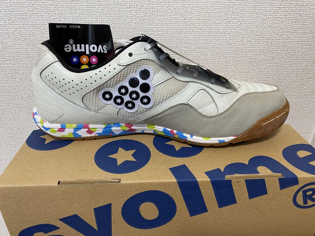 ❤️svolme ❤️フットサルシューズ 青/黄25.5㎝新品未使用 スボルメ SVOLME フットサルシューズ - シューズ価格