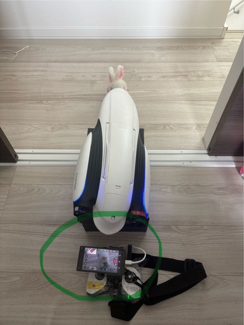 パワードルフィン Vision+2 アプリインストール済スマホ 水中ドローン