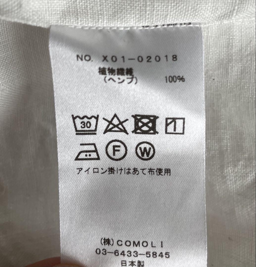 23ss COMOLI カナパスキッパー半袖シャツ 2