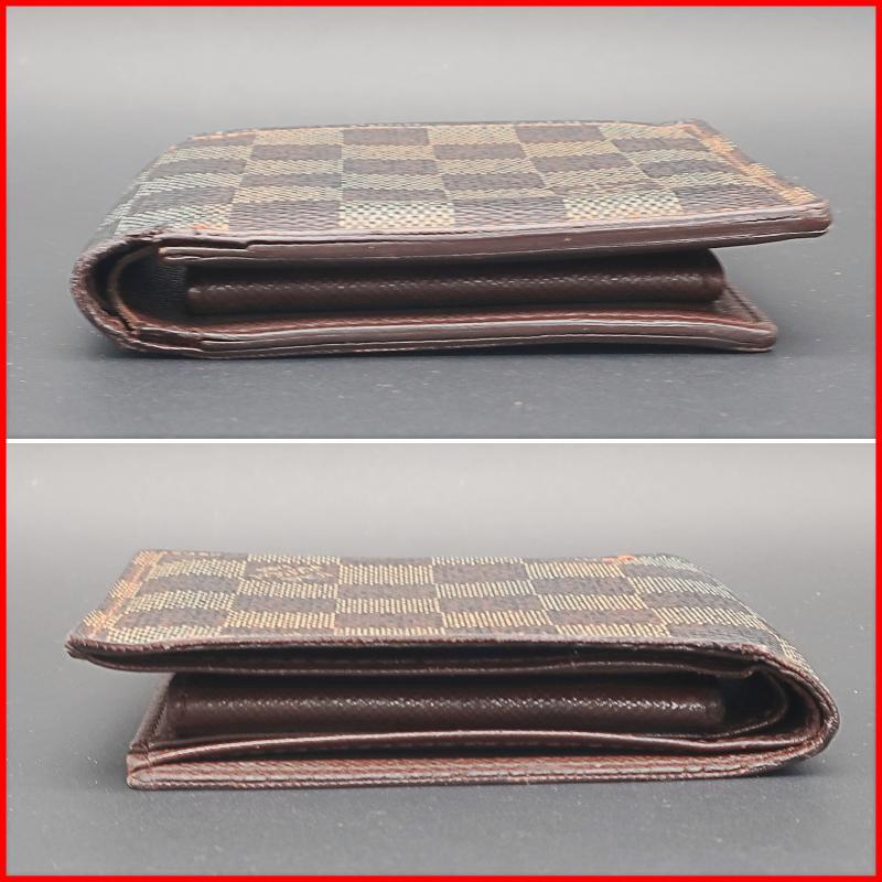 正規品 ヴィトン 財布 ダミエ ポルトフォイユマルコ N61675 スペイン製