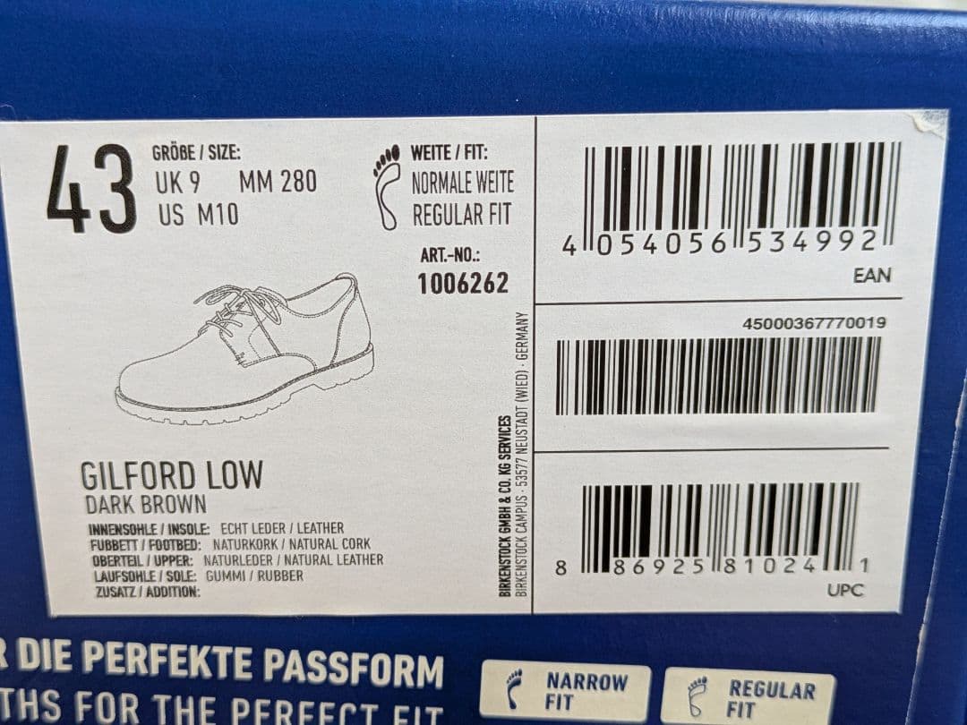 ビルケンシュトック　ギルフォード