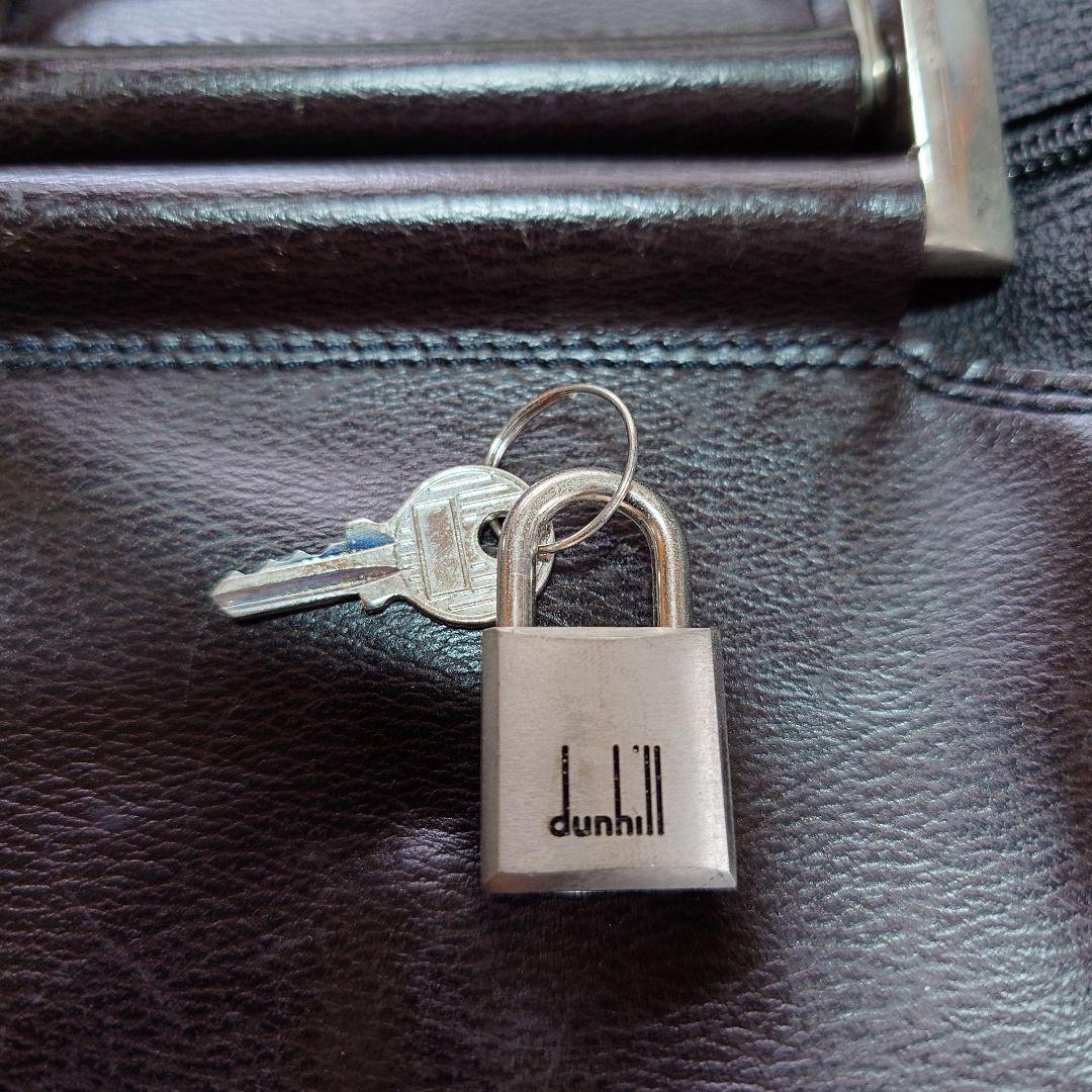 Dunhill - 良品△dunhill ダンヒル ロゴプレート・鍵・パドロック付き レザー使い 2WAY 大型 ボストンバッグ／ショルダーバッグ  ブラック系 メンズの通販 by 衣類＆ブランドリサイクル GREEN ラクマ店【土・日・祝日定休日】｜ダンヒルならラクマ