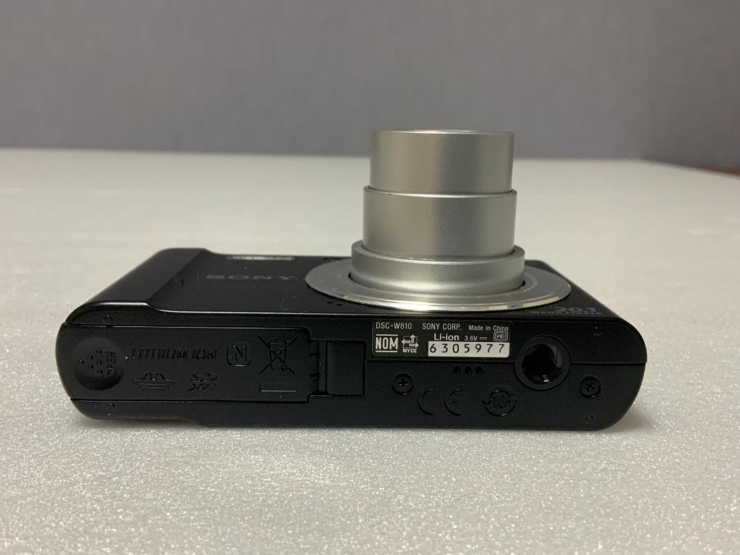 【美品】SONY Cyber-shot DSC-W810 ブラック 完動品