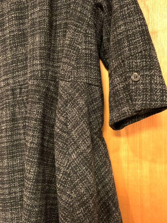 【激安】半額以下- 50%OFFの安い通販 ツィード MARNI ロングコート Lサイズ大きいサイズレディース 七分丈 ジャケット・アウター