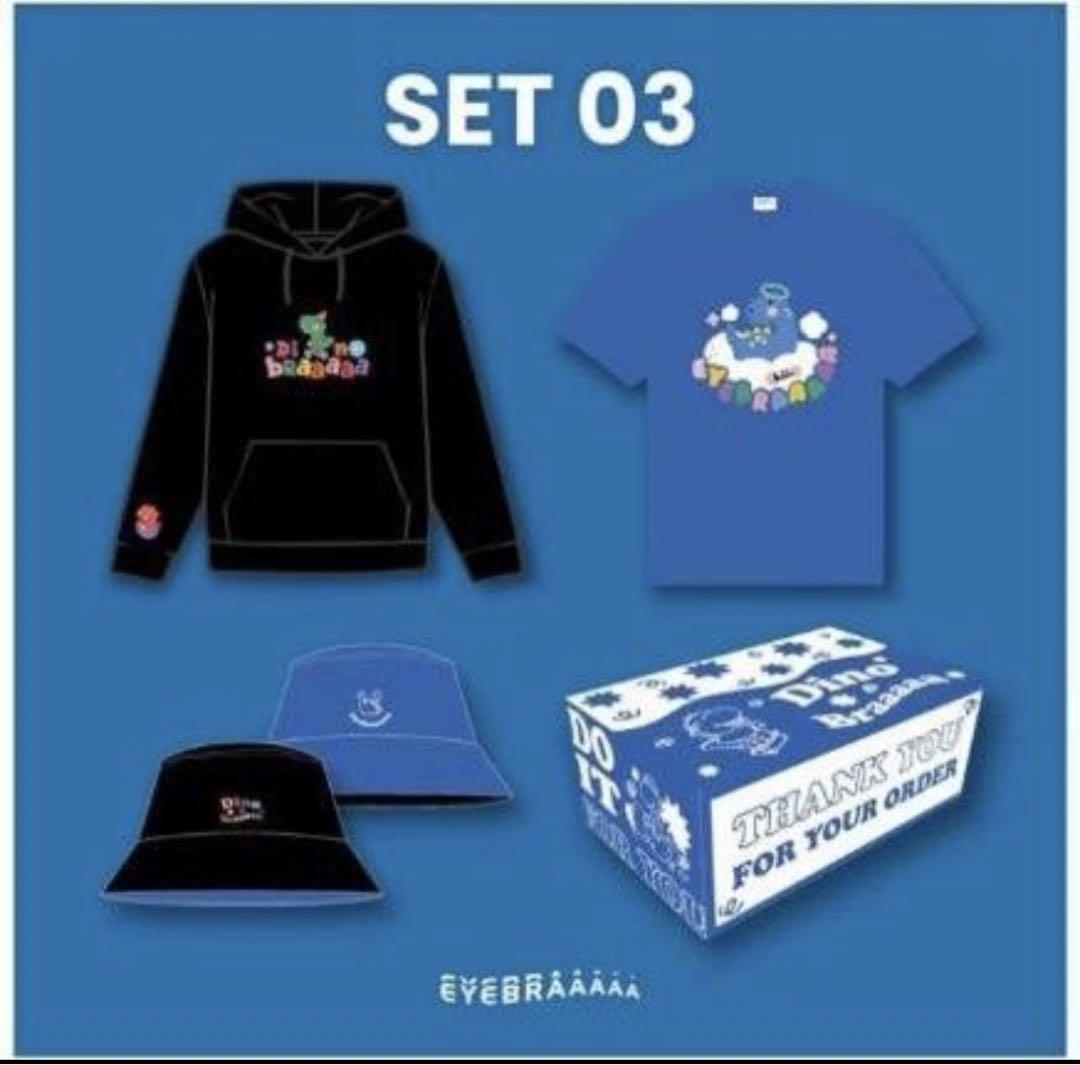 BossNoeul着用商品 Dinobraaaaa LoveInTheAir（4PC⁄SET