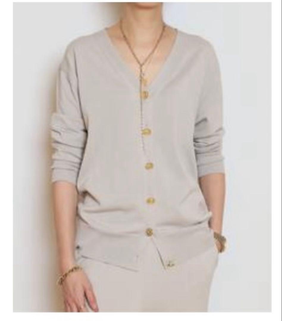 ドゥーズィエムクラス beautyカーディガンM MUSE de Deuxieme Classe